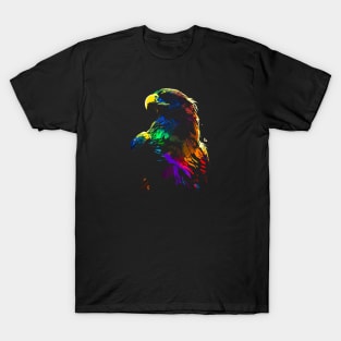 Colorful Eagle's Head #2 T-Shirt